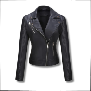 VESTE CUIRE COURTE